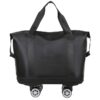 Expandable Luggage Bag With 360° Wheels Extra Large Capacity Wet/Dry Separation Ideal For Business Trips Gym Students And Travel