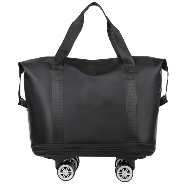 Expandable Luggage Bag With 360° Wheels Extra Large Capacity Wet/Dry Separation Ideal For Business Trips Gym Students And Travel