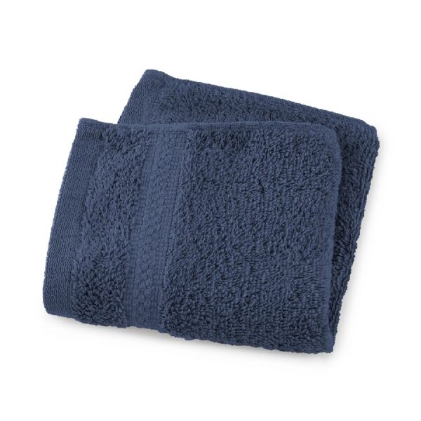 Supersoft 100% Cotton 8-Piece Fade Resistant Towel Set, Blue Cove