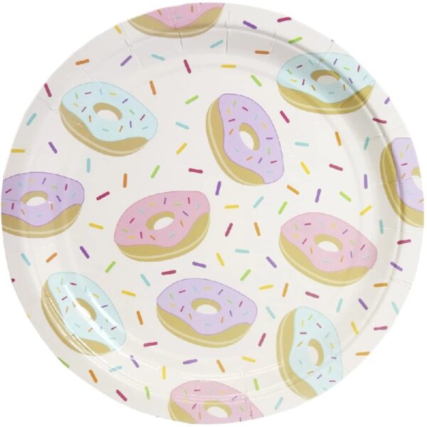 Party Supplies, Sprinkle Plates (9 in., 80 Pack)