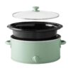 6 Quart Oval Slow Cooker, Stainless Steel Finish, Glass Lid, Model # MS54100112168S