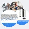 4 Shelf Wire Shelving Unit Garage NSF Wire Shelf Metal Storage Shelves Heavy Duty Height Adjustable for 1000 lbs Capacity Black