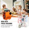 BENTISM Tumbler Mug Heat Press Machine 11-15oz, 110V Mini Heat Press Machine for Coffee Cup, Bottle, DIY Sublimation Blanks