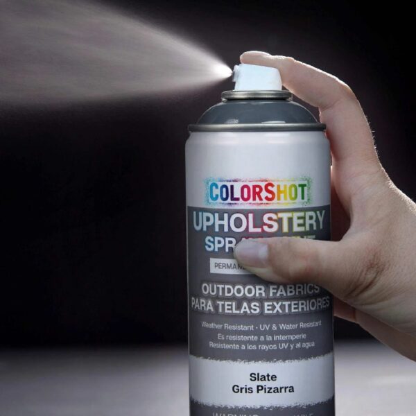 Tulip Colorshot Outdoor Fabric Upholstery Spray Slate Gray 4 Pack