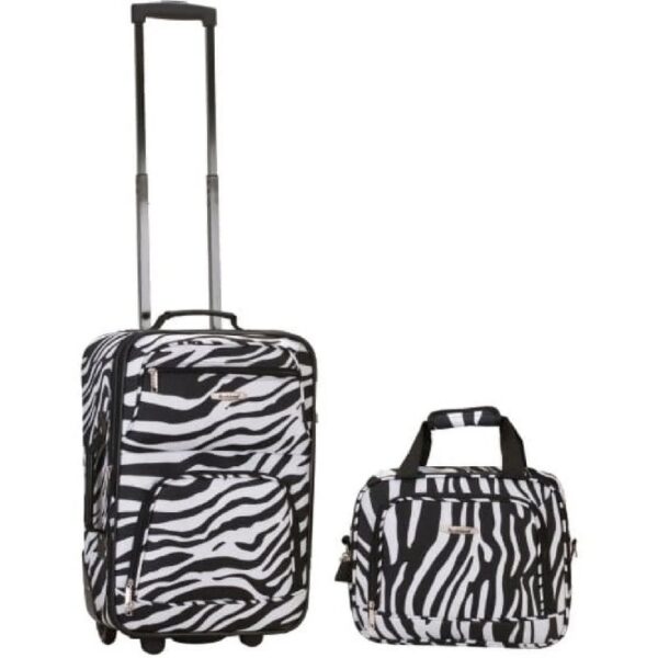 Fashion Softside Upright 2 Piece Luggage Set F102