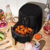 3 Qt Air Fryer with TurboCrisp Technology, White Icing by Drew Barrymore