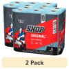 (2 pack) Shop Towels, 6 Rolls, 55 Sheets Per Roll