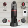 IonVac, Lightweight Handheld Cordless Vacuum Cleaner, USB Charging, Multi-Surface, New
