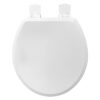 Round Slow-Close Toilet Seat in White