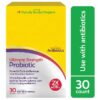 Ultimate Strength Probiotic Supplements, Helps Digestive and Gut Health, for Men and Women, 30 Count