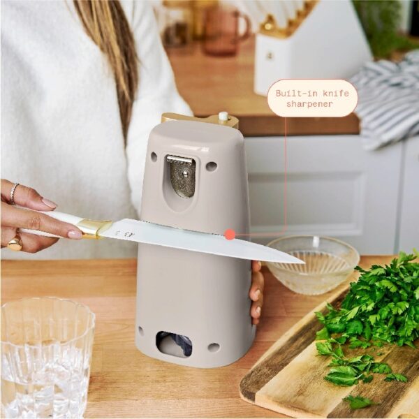 Easy-Prep Electric Can Opener, White Icing by Drew Barrymore