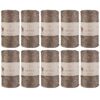 5 Skeins of Sensy Premium 2mm 251 Yards Polyester Rope 100% Polypropylene Cord Macrame Cord 2mm Crochet Bag Cord Macrame Rope Crochet Thread Gift for Knitter (Latte)