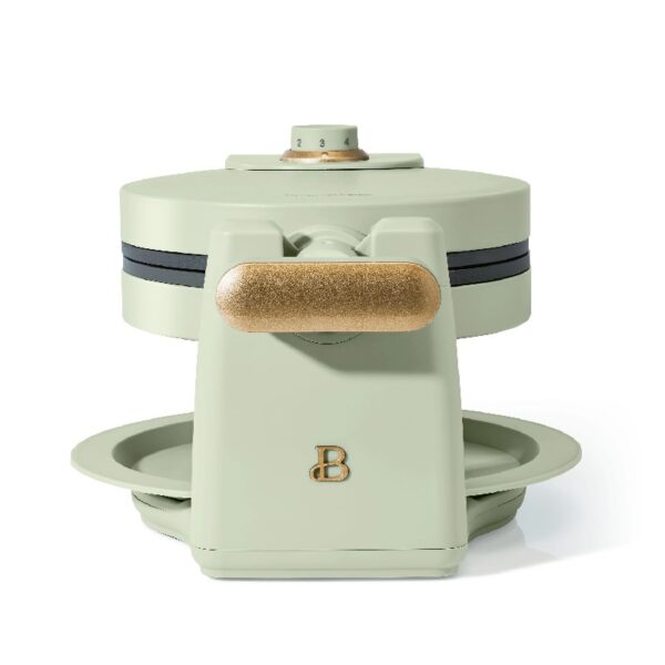 Rotating Belgian Waffle Maker, White Icing by Drew Barrymore