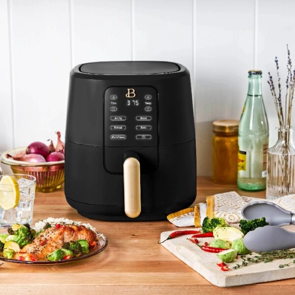 3 Qt Air Fryer with TurboCrisp Technology, White Icing by Drew Barrymore