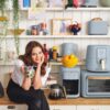 Easy-Prep Electric Can Opener, White Icing by Drew Barrymore