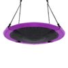 40 Inch Flying Saucer Swing Tree Swing, Toddler Swing for Indoor Outdoor Play Set, Purple