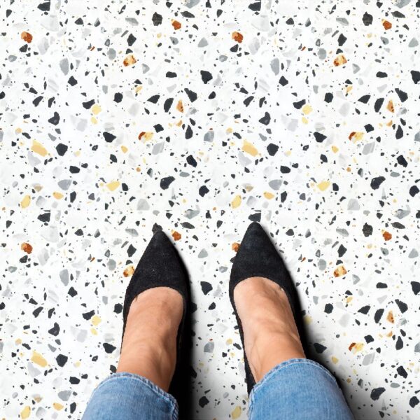 Nexus Self Adhesive Vinyl Floor Tile - 20 Tiles/20 Sq. ft., 12