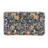 SINGER Large Premium Tackle Sewing Basket Navy Paisley Print with Notions Sewing Kit and Matching Pin Cushion