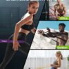 Resistance Bands Set (5pcs), Exercise Bands with 5 Resistance Levels-up to 330 lbs, Include Cushioned Handles, Ankle Strap & Carry Bag, Exercise Workout Bands for Training Home Workouts