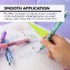 BAZIC 2-In-1 Mechanical Pencil & 4-Fashion Color Pen with Grip, 1.0 mm Bold Point, HB Pencil Lead, 24-Pack