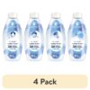 (4 pack) Fabric Rinse Laundry Odor Remover and Softener, Ocean Mist Scent, 25.5 fl oz