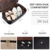 Travel Duffel Bag for Women, Large Weekender Overnight Bag, Carry-on Gym Bag with Separate Shoes Compartment, Mom Hospital Bags for Labor and Delivery with 2 Packing Cubes