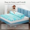 2-Inch Memory Foam Mattress Topper with Cooling Gel, CertiPUR-US Certified, Pressure Relief & Breathable Comfort Bed Topper, Full Size