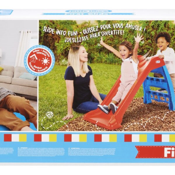 Tikes First Slide, Easy Set Up Playset, Indoor Outdoor Backyard, Easy to Store, Toy for Toddler, Kids, 18 Months