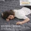 Queen Mattress Pad, Quilted Fitted Mattress Topper Protector, Cooling Breathable Bed Cover with 8-21