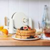 Rotating Belgian Waffle Maker, White Icing by Drew Barrymore