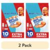 (2 pack)  Magic Eraser Extra Durable Multi-Purpose Foam Cleaning Pads with Durafoam, 10 Ct