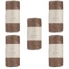 5 Skeins of Sensy Premium 2mm 251 Yards Polyester Rope 100% Polypropylene Cord Macrame Cord 2mm Crochet Bag Cord Macrame Rope Crochet Thread Gift for Knitter (Latte)