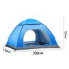 2-3 Person Instant Pop Up Lightweight Camping Tent, Outdoor Easy Set Up Automatic Family Travel Tent,Portable Backpacking Ultralight Waterproof Windproof Anti-UV Sun Shelter Tent