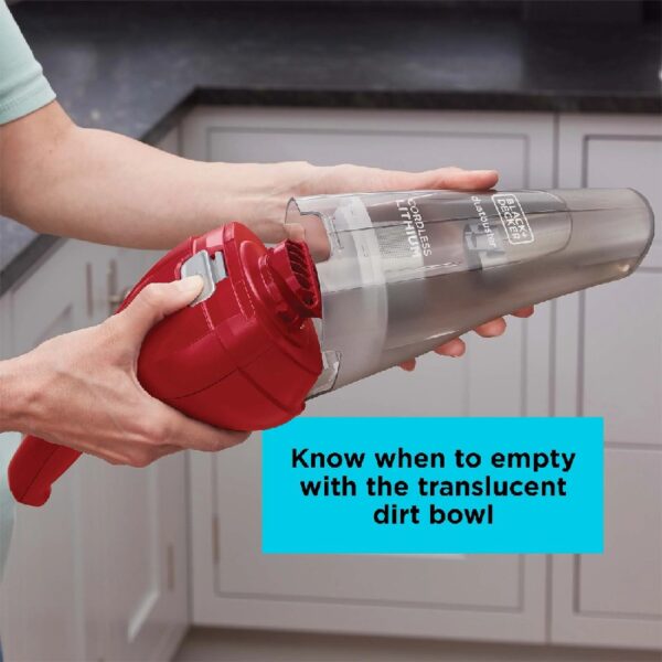 Dustbuster Cordless Handheld - Portable Car & Pet Hair Vacuum, HNVC115JB06