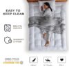 Extra Thick Mattress Topper, Cooling Mattress Pad Cover, Organic Cotton Pillow Top Protector with 8-21 Inch Deep Pocket, Twin Size