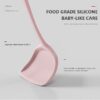 Black Silicone Cooking Utensils Set - 446°F Heat Resistant Kitchen Utensils,Turner Tongs,Spatula,Spoon,Brush,Whisk,Kitchen Utensil Gadgets Tools Set for Nonstick Cookware,Dishwasher Safe (BPA Free)