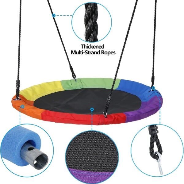 Saucer Tree Swing Set 40
