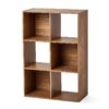 6 Cube Storage Organizer, White