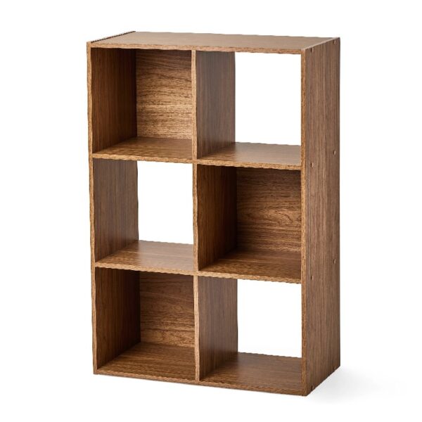 6 Cube Storage Organizer, White