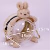 Anvazise Pet Carrier Bag Breathable Cute Doll Decor Portable Small Animals Hamster Chinchilla Travel Shoulder Bag for Outdoor