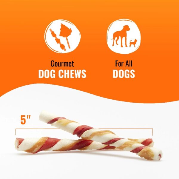 66a89b1c7dfd4713bffcb32b017ed79b Triple Flavor Twists, Rawhide Chews for All Dogs, 70 Count