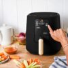 3 Qt Air Fryer with TurboCrisp Technology, White Icing by Drew Barrymore