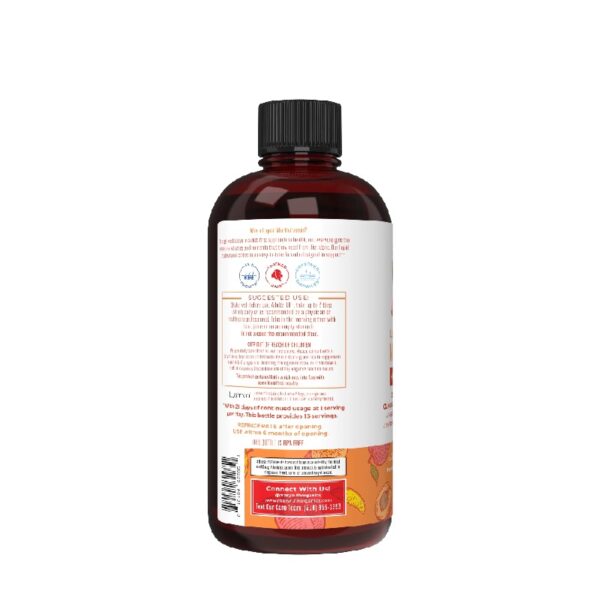 Liquid Multivitamin + Lustriva® Hair Growth Thickness in Women's Hair Biotin 10000mcg Vitamin D B Vitamins Ages 18+ 15.22 fl oz
