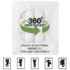 Mattress Topper Queen Size Bed,Bamboo Extra Thick Mattress Pad Cover Soft Plush Noiseless Down Alternative Fill,with 8-21