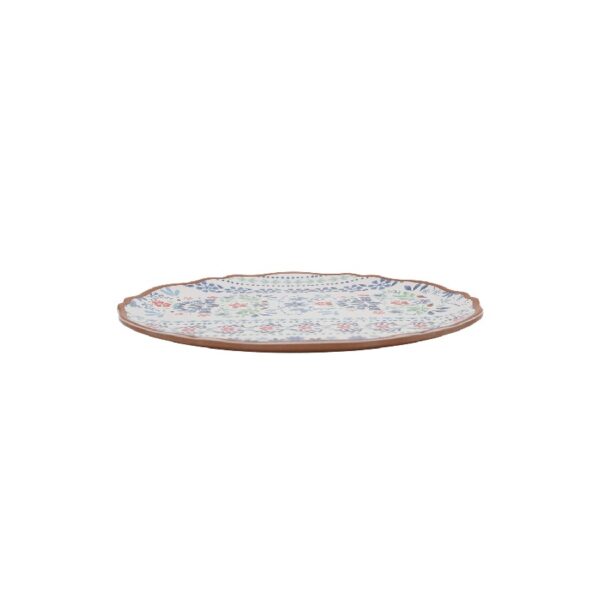 The Pioneer Woman Hattie 12-Piece Bamboo Melamine Dinnerware Set, Multicolor