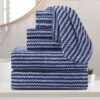 8 Piece Bath Towel Set -2 Soft Bath Sheet,2 Hand Towels, 4 Washcloths- 650 GSM Oversized Bath Shower Towels 35