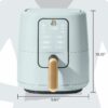 3 Qt Air Fryer with TurboCrisp Technology, White Icing by Drew Barrymore
