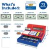Learning Resources Pretend & Play Calculator Cash Register   Gift for Kids Ages 3 and Up