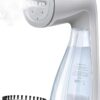 Steamer for Clothes, 1100W Garment Steamer, Fast Wrinkle Removal with Large 300ml Water Tank, Compact and Portable Travel Steam (white)