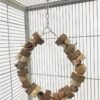 Exotic Nutrition Woodland Accessory Bundle - Natural Wood Chewing Cage Toys - Chinchilla, Hamster, Squirrel, Gerbil, & More Small Pets